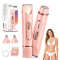 JTF Smyeviva Bikini Trimmer for Women 4 in 1 Women's Painless Electric Razor Cordless Body Shaver with Ceramic Blade Replaceable Lady Razor IPX7