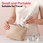 JTF Smyeviva Electric Razor for Women 4 in 1 Electric Bikini Trimmer Rechargeable Portable Shaver for Women White